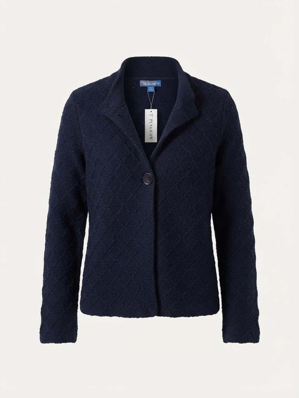 Pendleton Knit Cardigan Size M Navy Blue